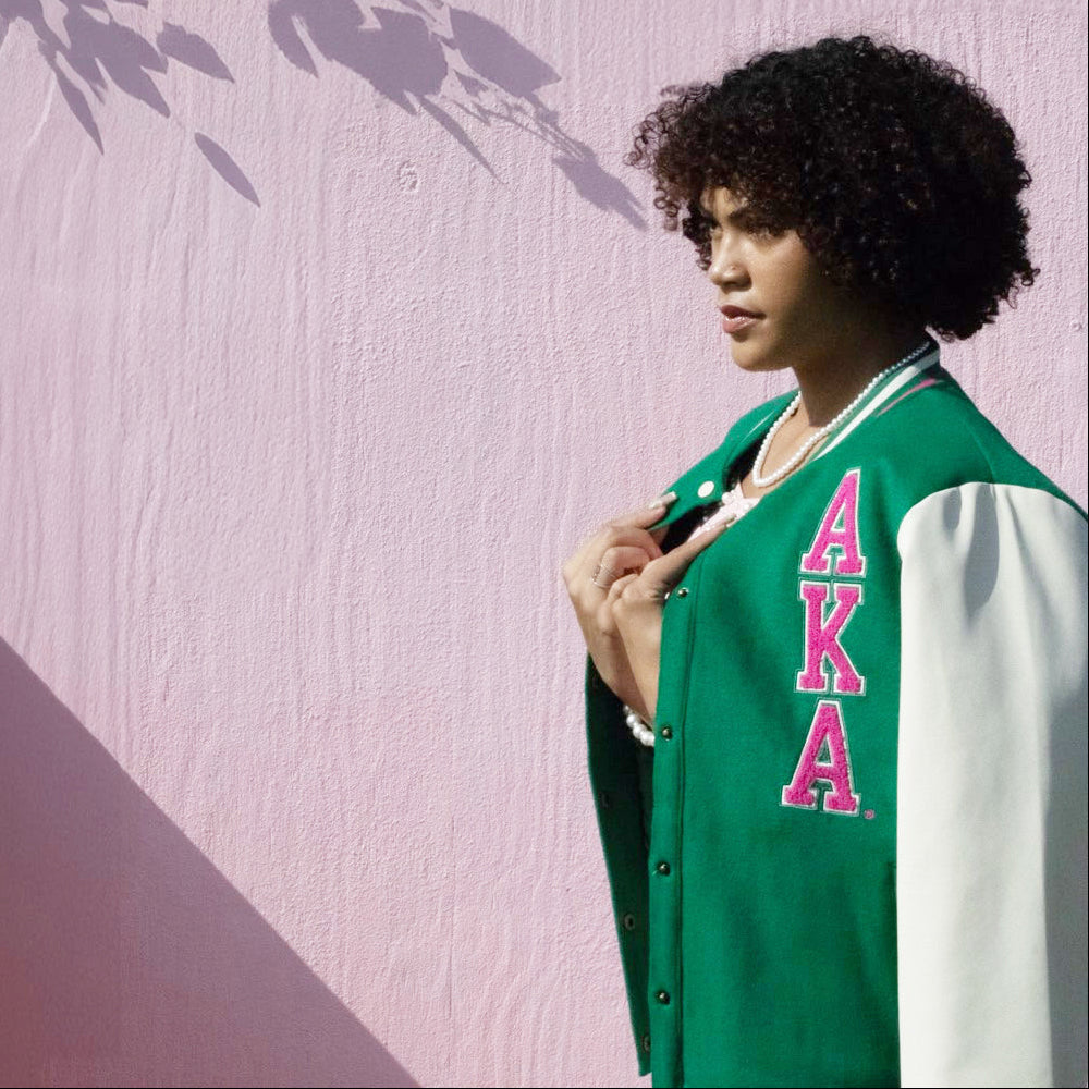 AKA Varsity Jacket – Sacred Heart Collections