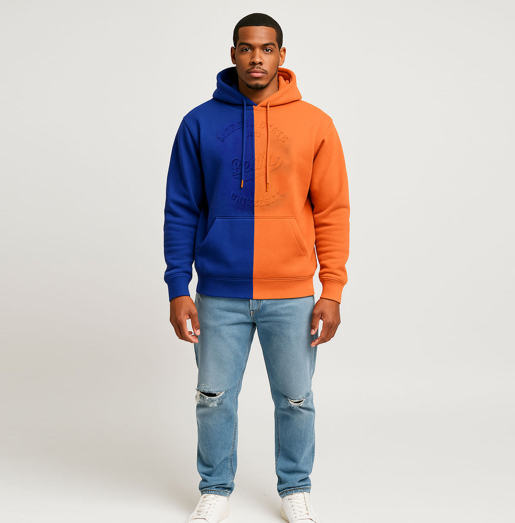 MAPLUS HP3 ブルー バイオレット オレンジ2 MORGAN STATE UNIVERSITY COLORBLOCK HOODIE – Sacred Heart Collections
