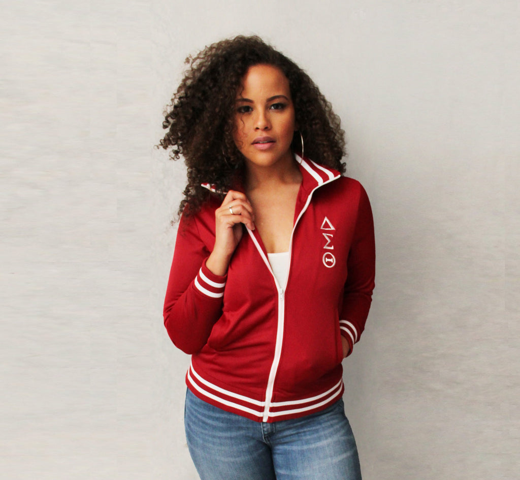 DST TRACK JACKET – Sacred Heart Collections
