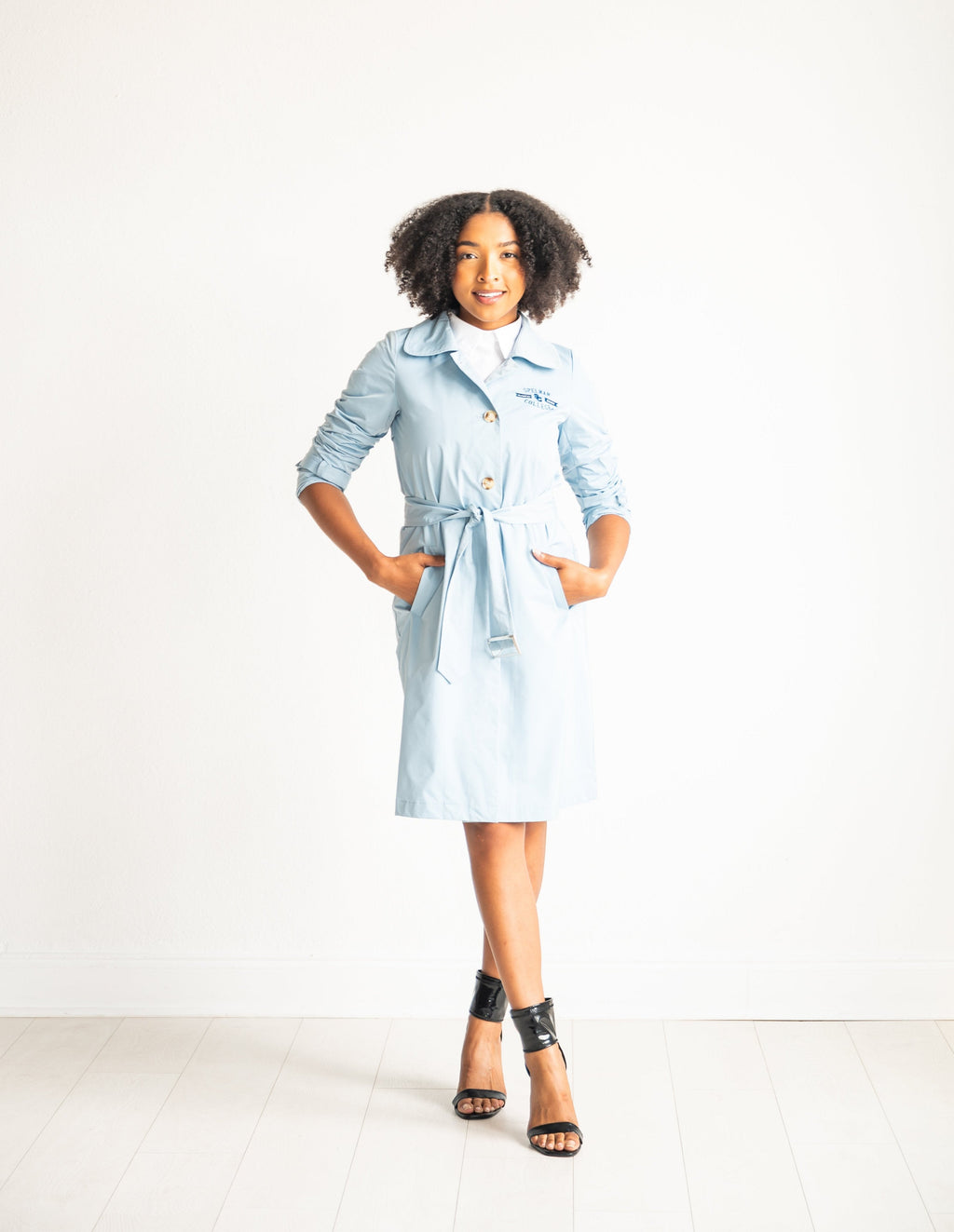 Spelman Trench Coat Sacred Heart Collections Spelman Trench Coat Sacred Heart Collections