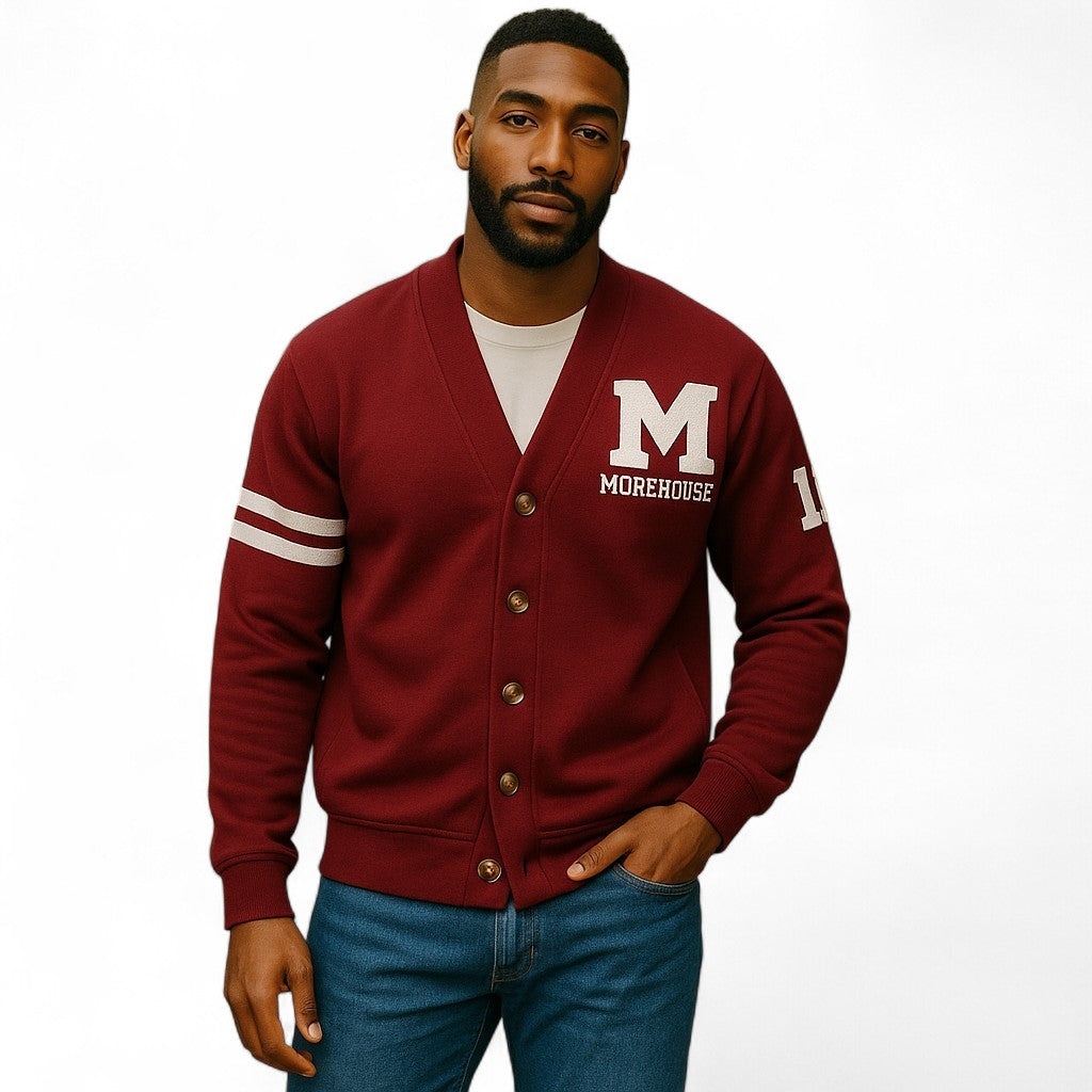 Morehouse Men's Varsity Cardigan – Sacred Heart Collections