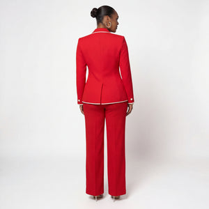 DST Knit Tipped Blazer – Sacred Heart Collections