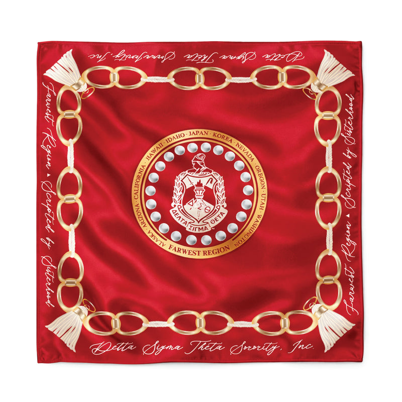 DELTA SIGMA THETA FARWEST REGION SCARF