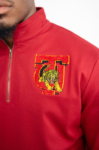 TUSKEGEE QTR ZIP PULL OVER