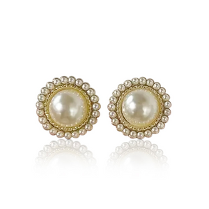PEARL TRIMMED STUDS