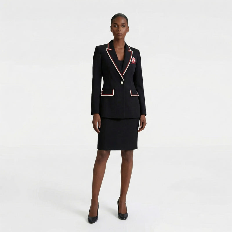 DST Houston Metropolitan Alumnae Chapter Double Tipped Blazer