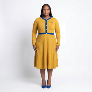 long sleeve button front dress Women's Long Sleeve Linen Button Down Midi Dress