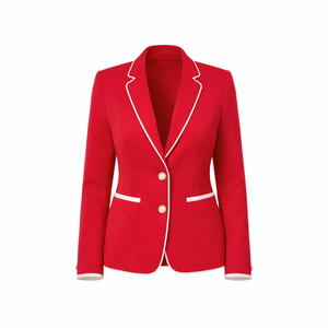 DST Knit Tipped Blazer – Sacred Heart Collections