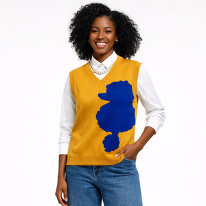 SIGMA GAMMA RHO POODLE V-NECK VEST – Sacred Heart Collections