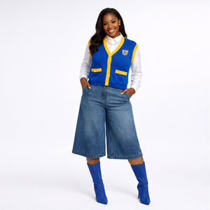 SIGMA GAMMA RHO V-NECK VEST – Sacred Heart Collections SIGMA GAMMA RHO V-NECK VEST – Sacred Heart Collections