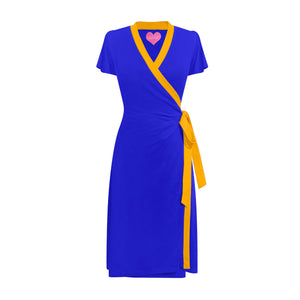 Sigma Gamma Rho Wrap Dress