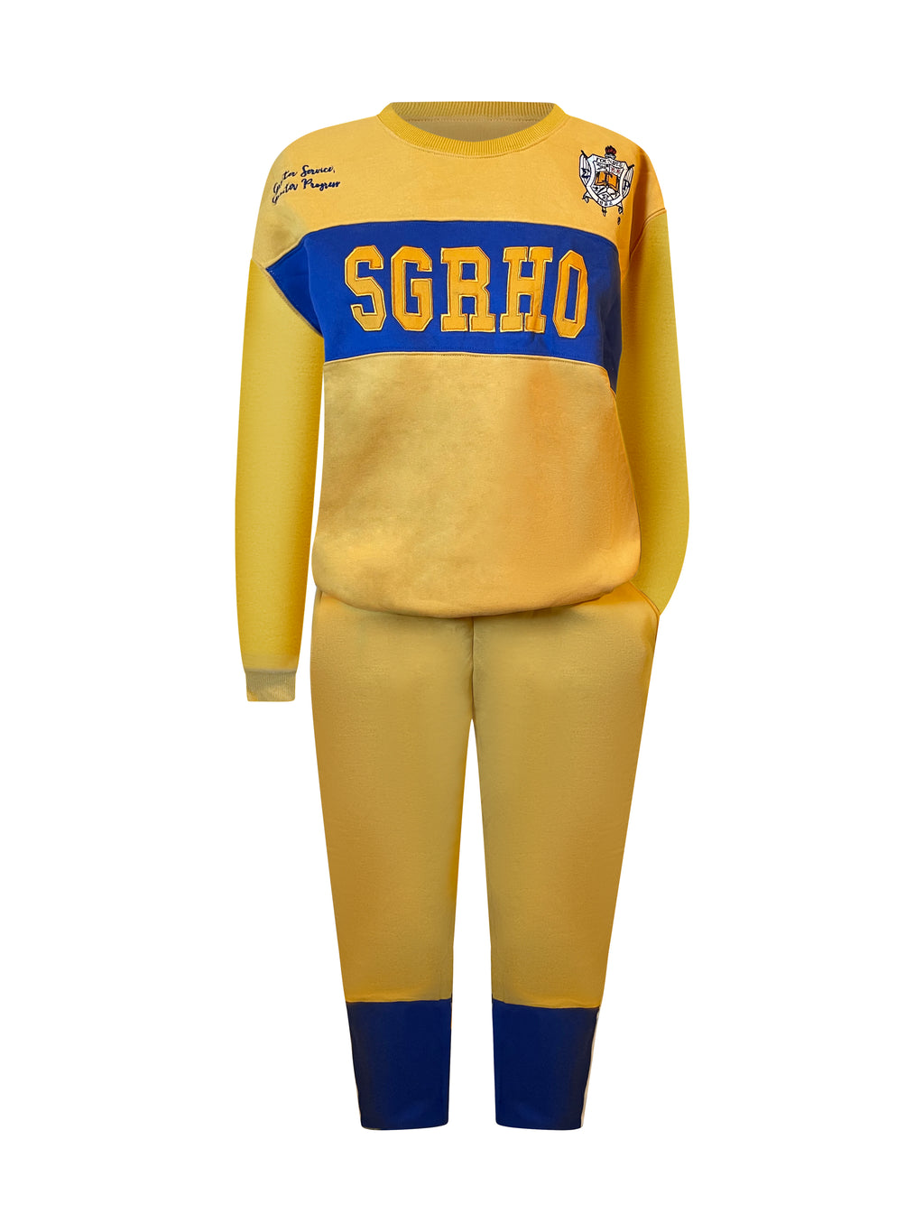 SGRho Color Block Sweat Suit – Sacred Heart Collections